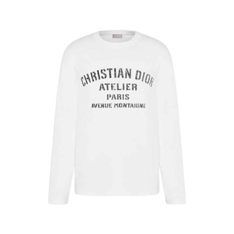 christian dior atelier long sleeve|christian dior button up shirt.